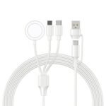 Adapter 3-in-1 watch wireless charging 1-to-3 phone charging cable data cable