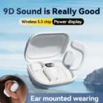 M60OWS Wireless Bluetooth Earphones Hanging Ear Type Non Ear Bone Conduction Sports Running Noise Reduction Earphones